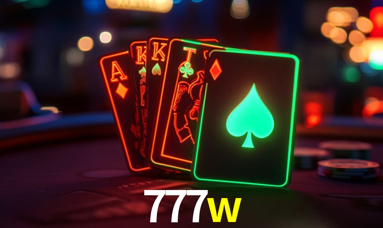 Jackpots e promoções na 777w